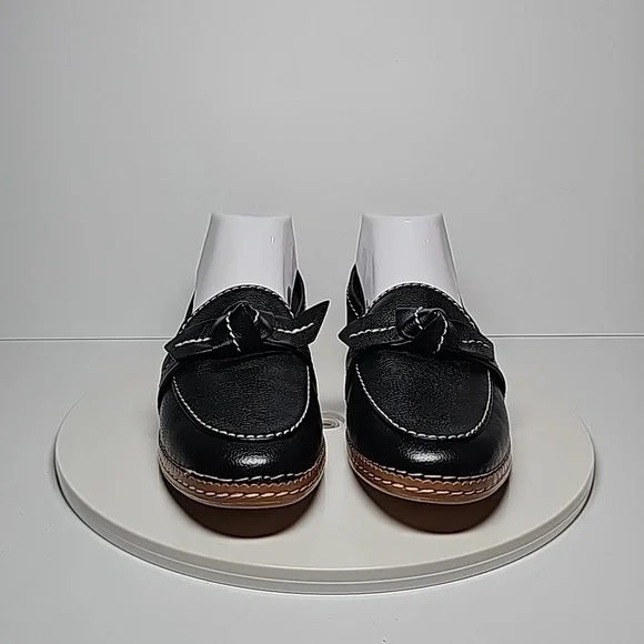 Cole Haan Black Leather Loafers - Picture 5 of 14